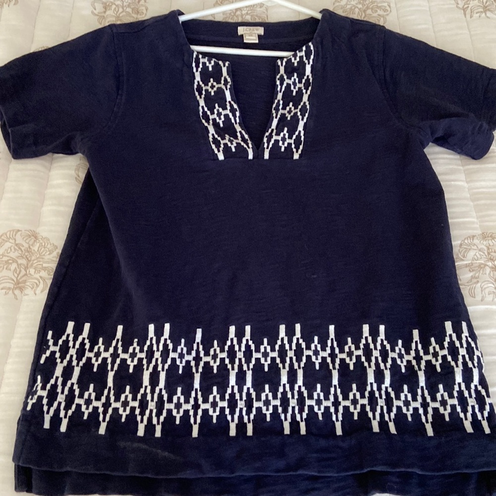 Jcrew stitched shirt